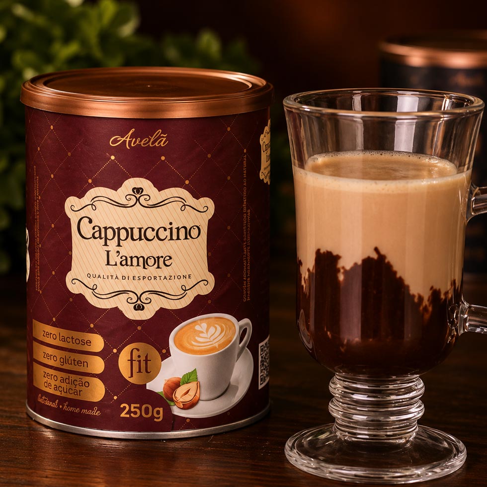 Cappuccino L'amore FIT - Avelã 250g