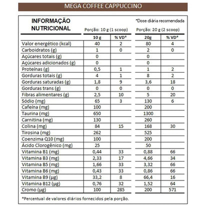 Mega Coffee - Cappuccino 250g