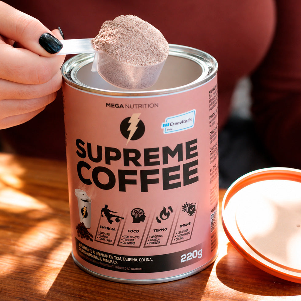 Supreme Coffee Com Creatina -  220g
