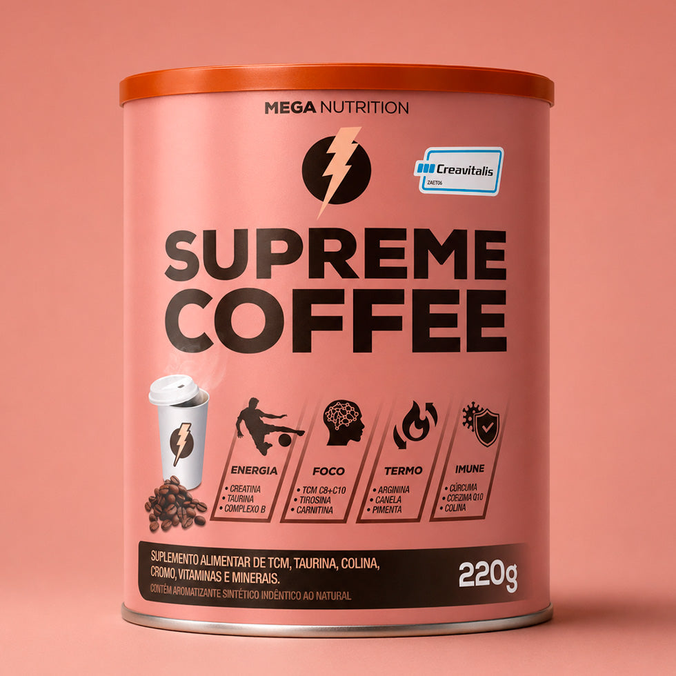 Supreme Coffee Com Creatina -  220g